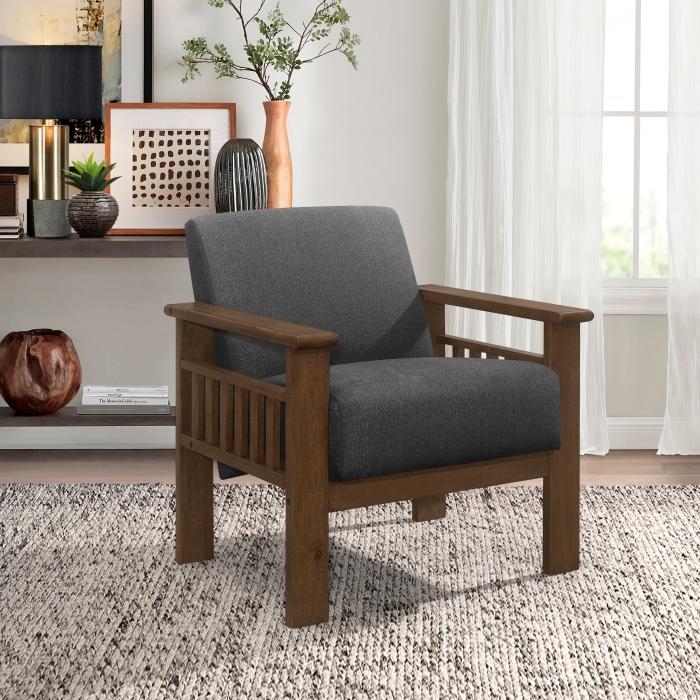 Helena Accent Chair with Storage Arms - Half Price Furniture