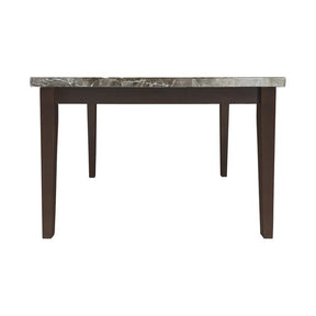 Decatur Counter Height Table, Marble Top - Half Price Furniture