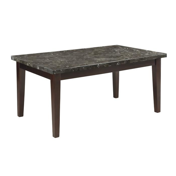 Decatur Dining Table, Marble Top - Table - Half Price Furniture