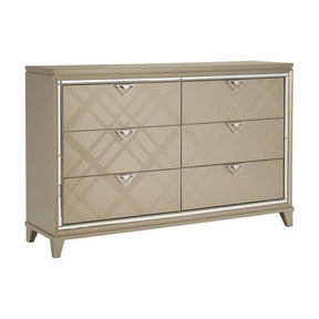 Bijou Dresser with Hidden Jewelry Drawers - Half Price Furniture