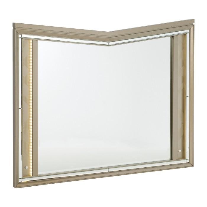 Bijou Mirror with LED Lighting - Half Price Furniture