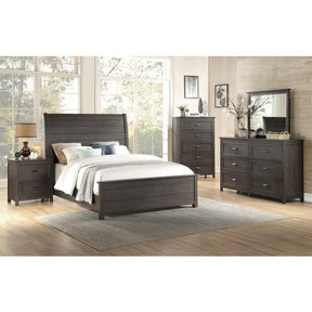 Hebron (3) California King Sleigh Bed - Half Price Furniture