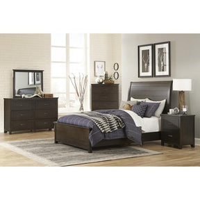 Hebron (3) California King Sleigh Bed - Half Price Furniture