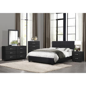 Lorenzi (2)California King Platform Bed - Bed - Half Price Furniture