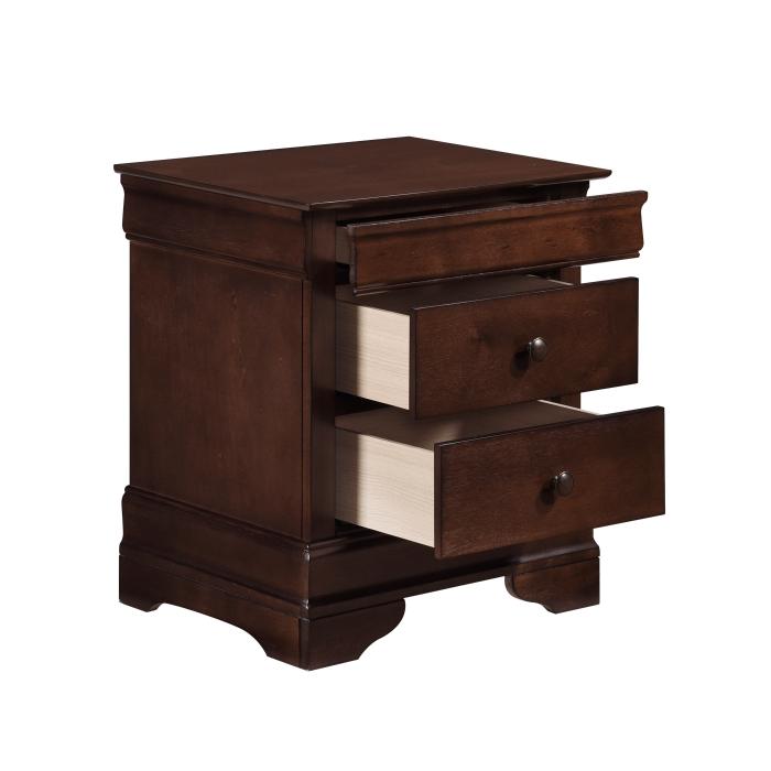 Abbeville Night Stand, Hidden Drawer - Half Price Furniture