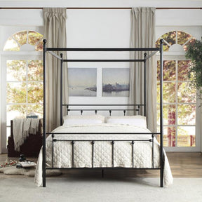 Chelone Queen Canopy Platform Bed - Half Price Furniture