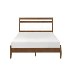 1599-1-Bedroom Queen Platform Bed Half Price Furniture