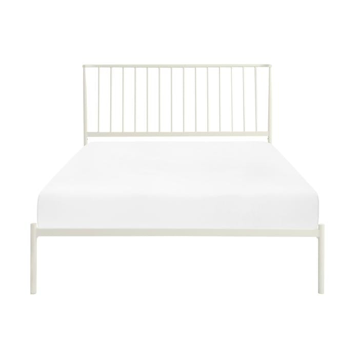 1630WH-1-Bedroom Queen Platform Bed Half Price Furniture