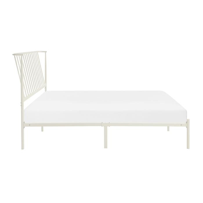 1630WH-1-Bedroom Queen Platform Bed - Half Price Furniture