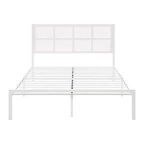 1635WH-1-Bedroom Queen Platform Bed - Half Price Furniture