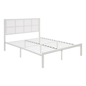 1635WH-1-Bedroom Queen Platform Bed - Half Price Furniture