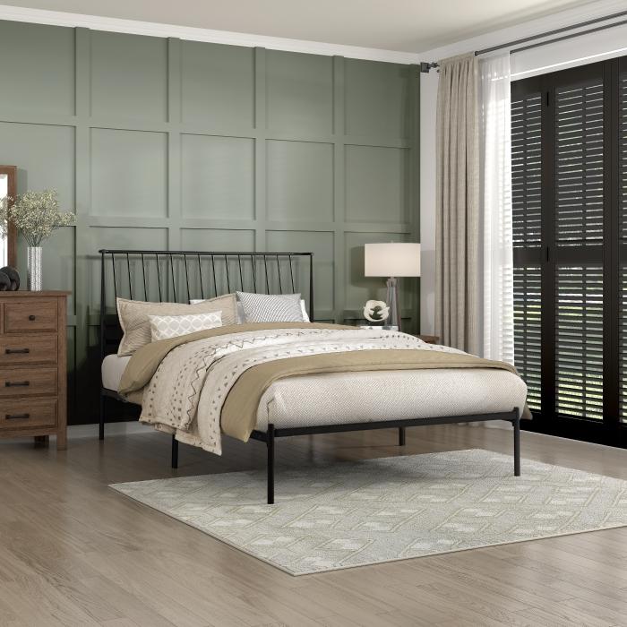 Augusta Eastern King Platform Bed - Half Price Furniture