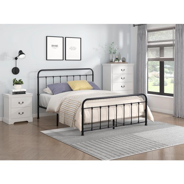 Fawn Queen Platform Bed - Half Price Furniture