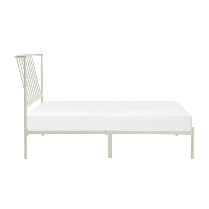 1630WHT-1-Youth Twin Platform Bed - Half Price Furniture