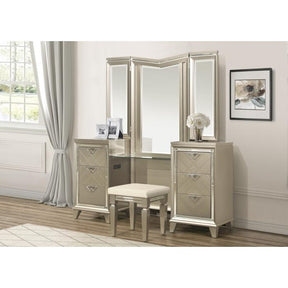 Bijou Vanity Stool - Half Price Furniture