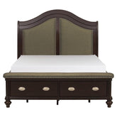 2615KDC-1CK* - (3)California King Sleigh Platform Bed Half Price Furniture