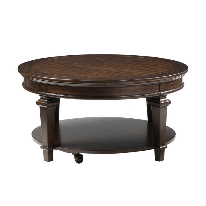 3681-01RD - Round Cocktail Table Half Price Furniture