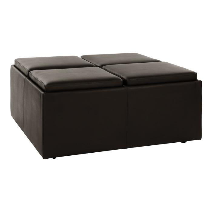 468PU - Storage Cocktail Ottoman Half Price Furniture