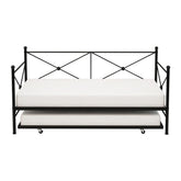 4964BK-NT - Daybed with Trundle Half Price Furniture