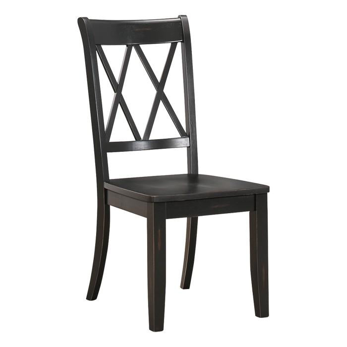 5516BKS - Side Chair, Black Half Price Furniture