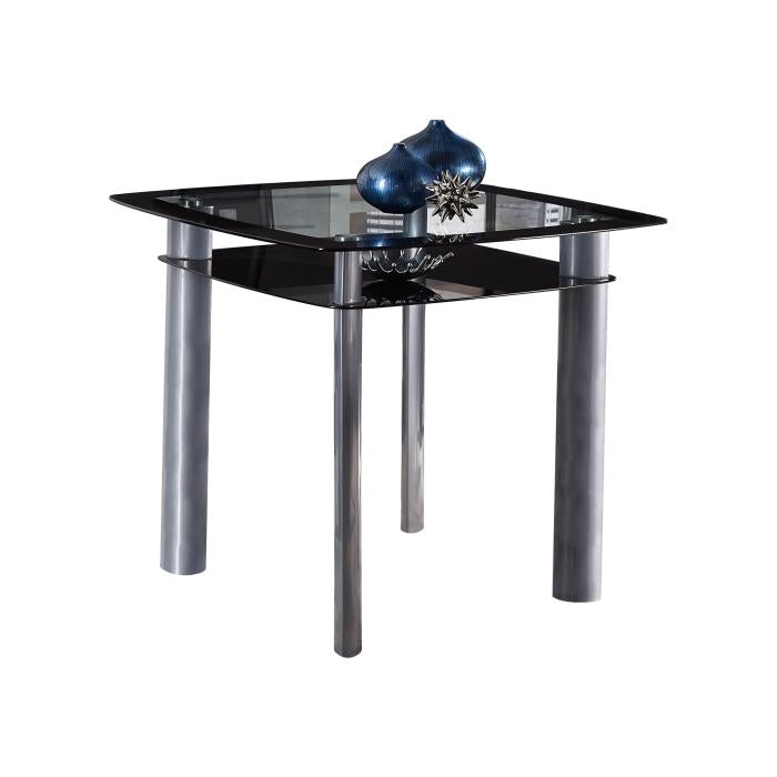 5532-36* - (2)Counter Height Table, Glass Top Half Price Furniture