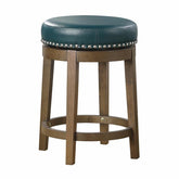 5681GEN-24 - Round Swivel Counter Height Stool, Green Half Price Furniture