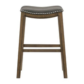 5682GRY-29 - 29 Pub Height Stool, Gray Half Price Furniture