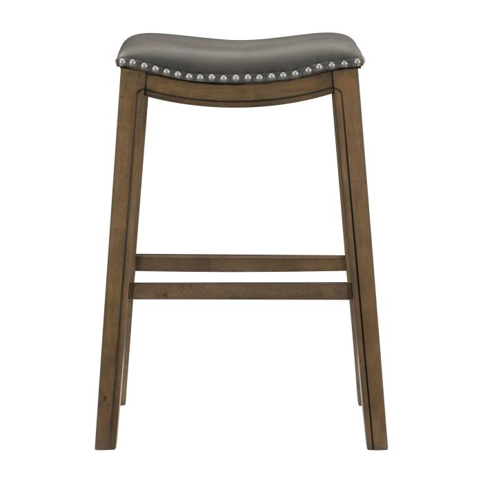 5682GRY-29 - 29 Pub Height Stool, Gray Half Price Furniture