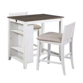 5773WH-32 - 3-Piece Pack Counter Height Set Half Price Furniture