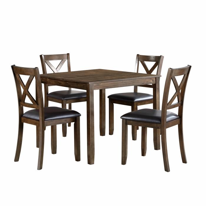 5838CH-5P - 5-Piece Pack Dinette Set Half Price Furniture