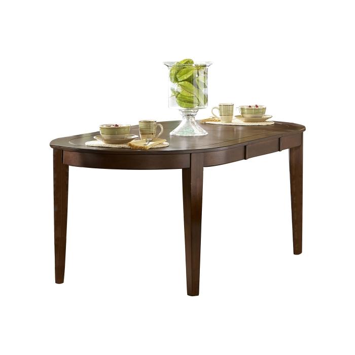 586-76 - Oval Dining Table Half Price Furniture