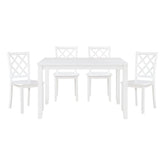 5892WT - 5-Piece Pack Dinette Set Half Price Furniture