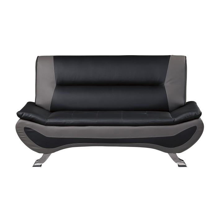 8219BLK-2 - Love Seat Half Price Furniture