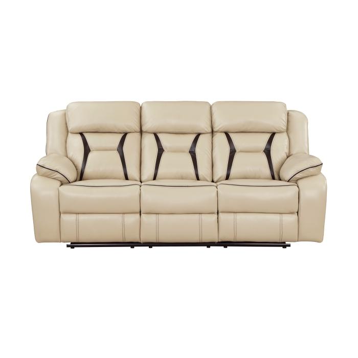 8229NBE-3 - Double Reclining Sofa Half Price Furniture