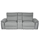 8259-2CNPWH* - (3)Power Double Reclining Love Seat with Center Console and Power Headrests Half Price Furniture