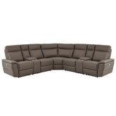 8308*7C - (7)7-Piece Modular Power Reclining Sectional Half Price Furniture