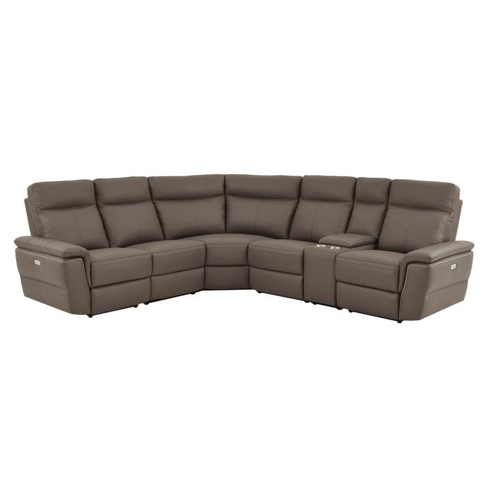 8308*6C - (6)6-Piece Modular Power Reclining Sectional Half Price Furniture