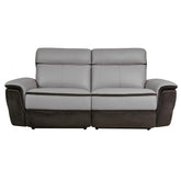 8318-2PW* - (2)Power Double Reclining Love Seat Half Price Furniture