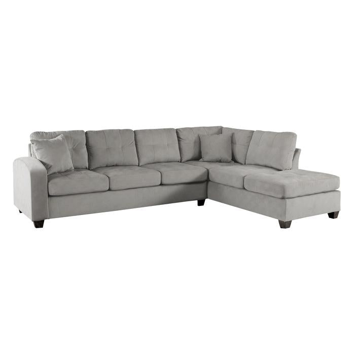 8367TP* - (2)2-Piece Reversible Sectional with Chaise Half Price Furniture