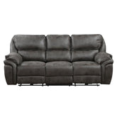 8517GRY-3PW - Power Double Reclining Sofa Half Price Furniture