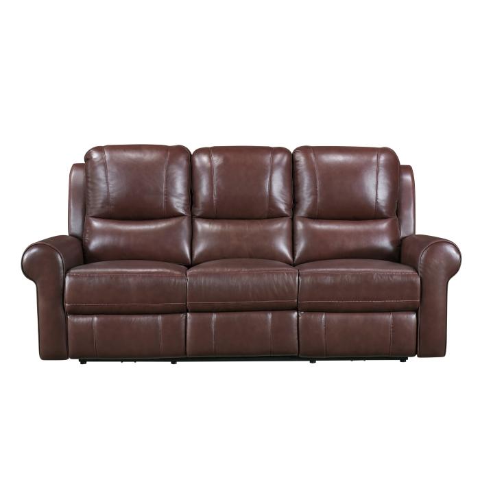 8546BR-3PWH - Power Double Reclining Sofa with Power Headrests Half Price Furniture