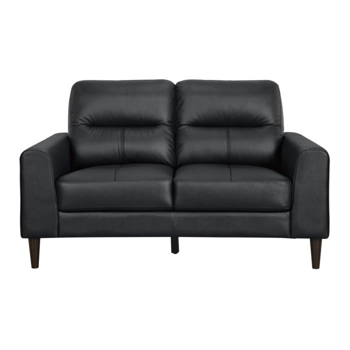 8566BLK-2 - Love Seat Half Price Furniture