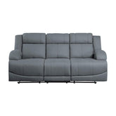 9207GPB-3 - Double Reclining Sofa Half Price Furniture