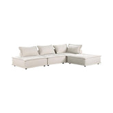 9237BE*4SC - (4)4-Piece Modular Sectional Half Price Furniture