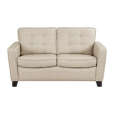 9266BEG-2 - Love Seat Half Price Furniture