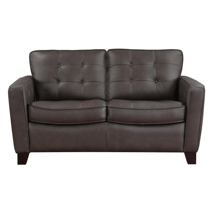 9266BRW-2 - Love Seat Half Price Furniture