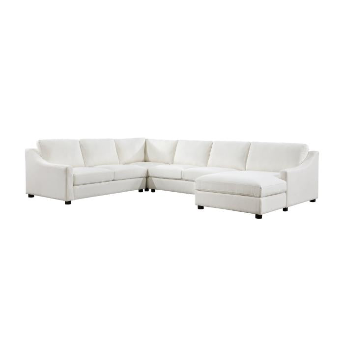 9277VR*42LRC - (4)4-Piece Sectional with Right Chaise Half Price Furniture