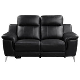 9360BLK-2PW* - (2)Power Double Reclining Love Seat Half Price Furniture