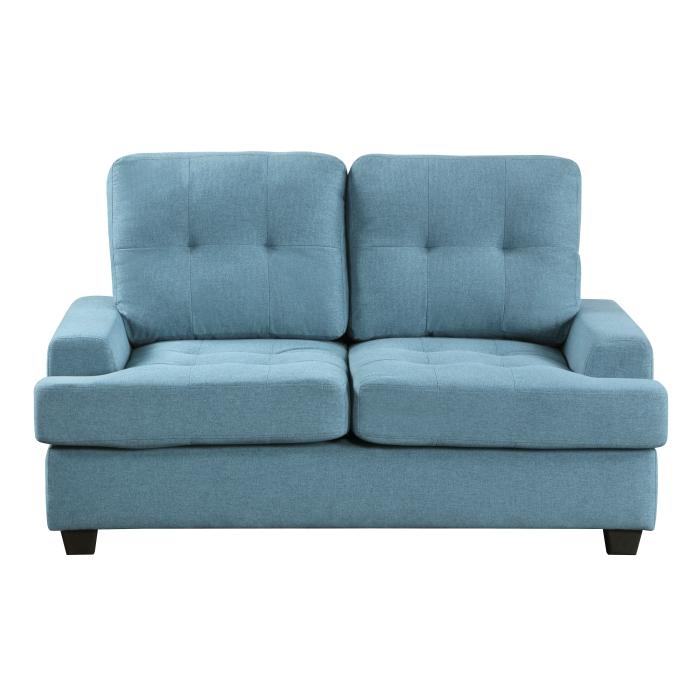 9367BUE-2N - Love Seat Half Price Furniture