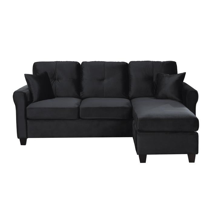 9411BK-3SC - Reversible Sofa Chaise Half Price Furniture